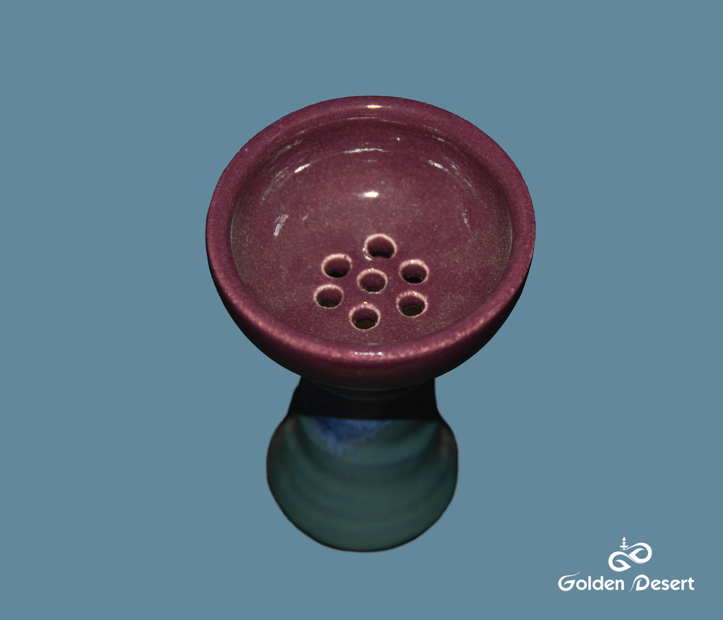 Golden Desert Hookah Bowl