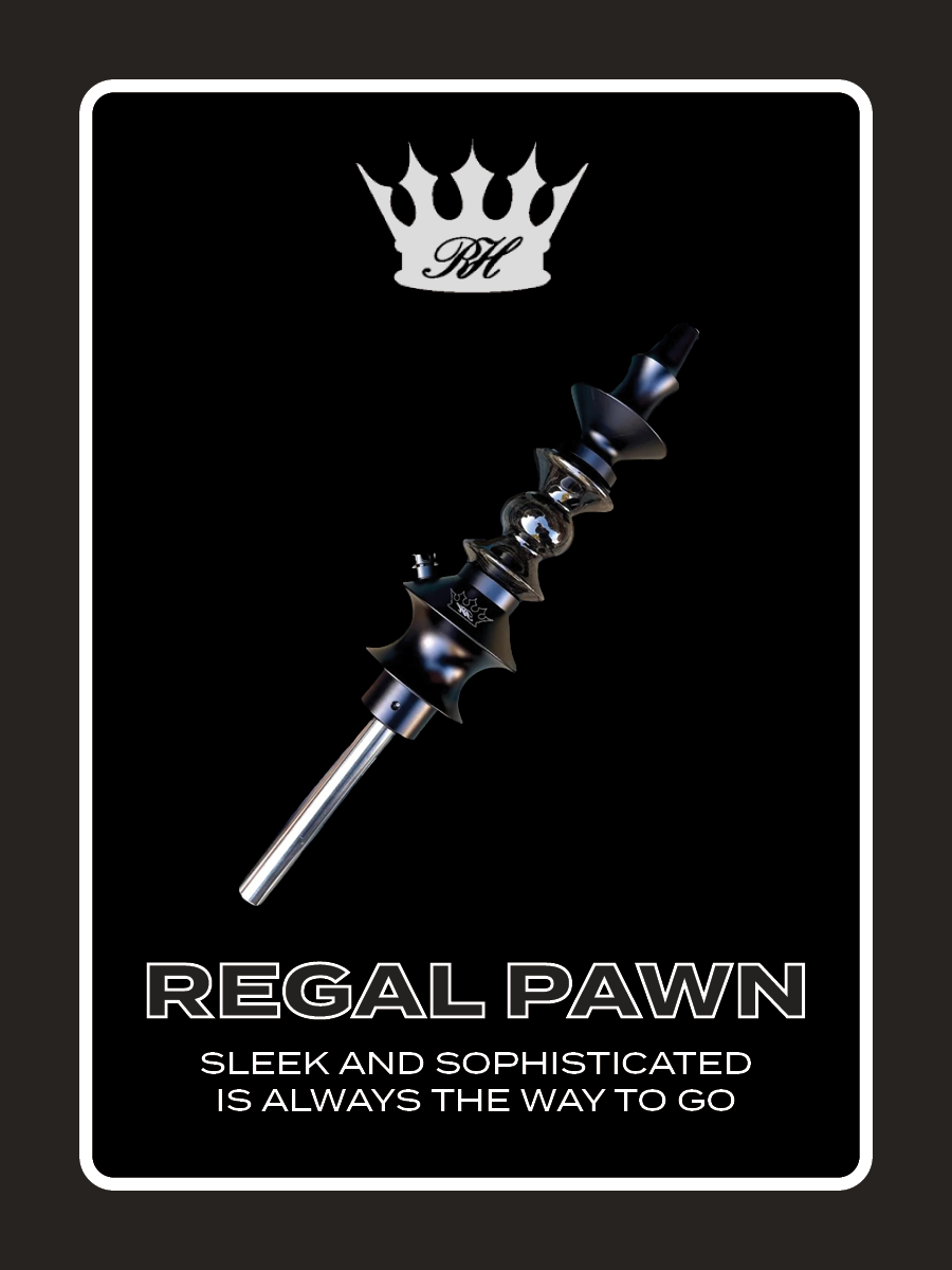Regal Hookah Pawn and Tray Set