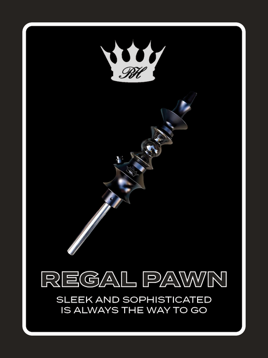 Regal Hookah Pawn and Tray Set
